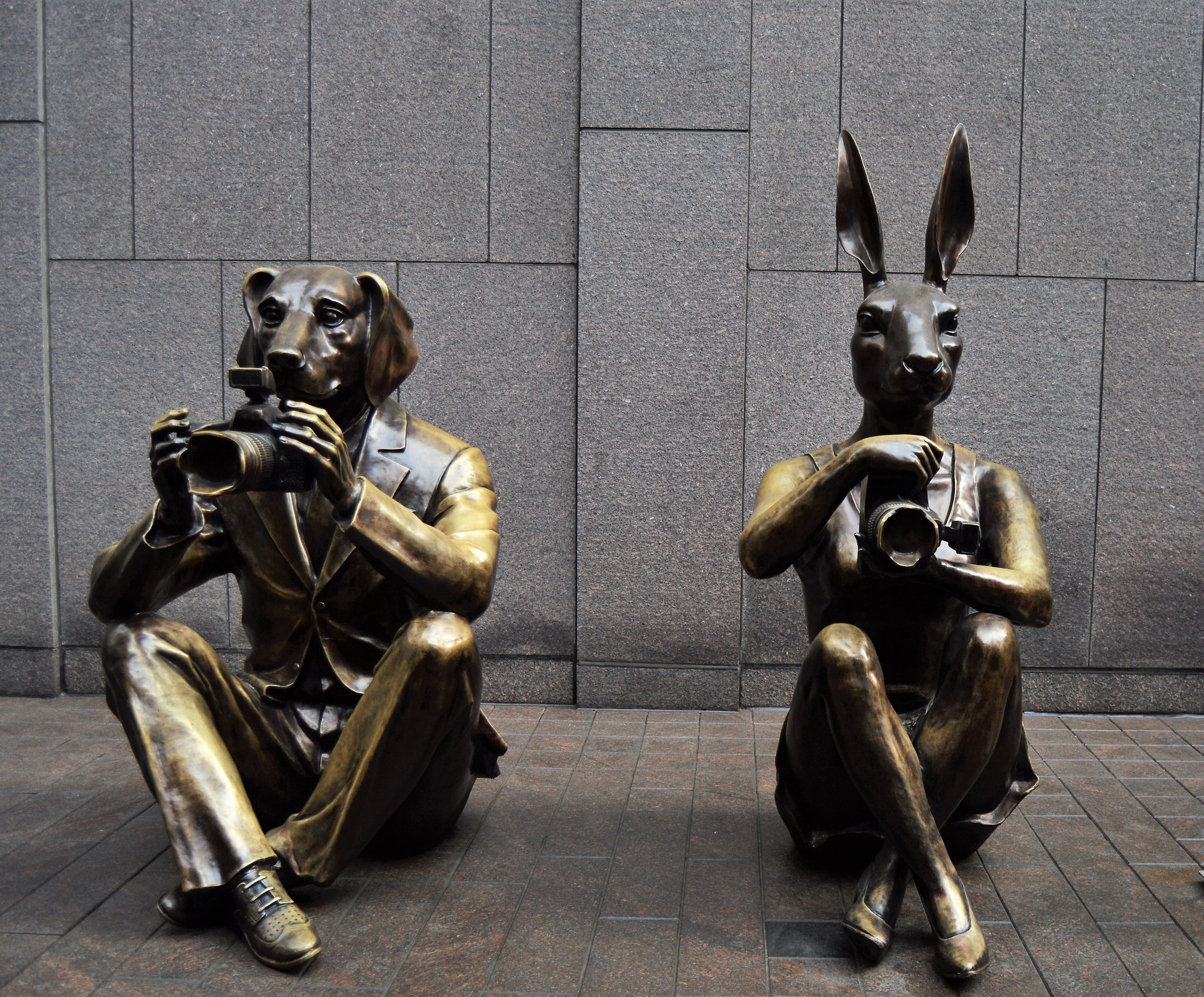 dogman and rabbitgirl